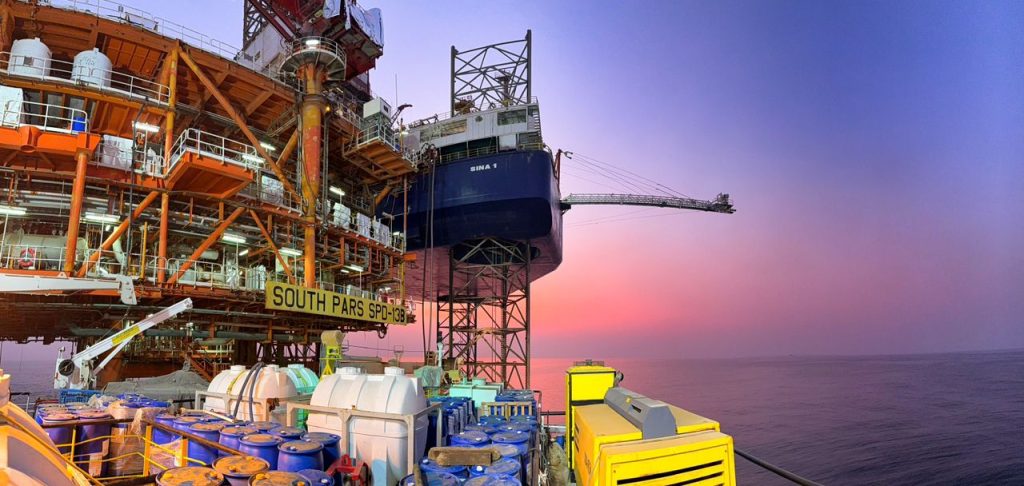 اسیدکاری پلتفرم SPD - 13B پارس جنوبی